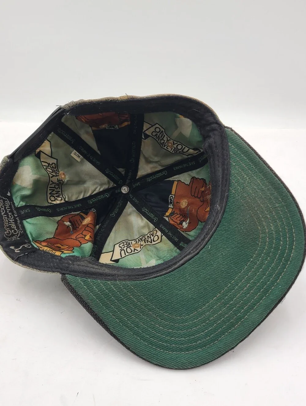 B55 Puffy Limited Edition Bear Baseball Cap Grassroots California Camo S/M